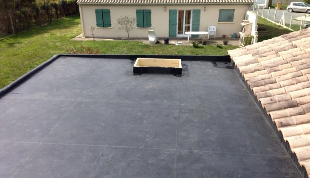 installation membrane epdm